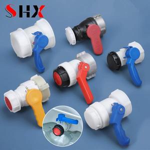 내구성 IBC 탱크 밸브 62MM 75MM 교체 부식 방지 볼 및 버터 플라이