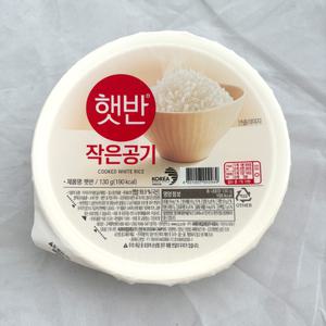 CJ 햇반 즉석밥 백미 작은공기 130g x 18개