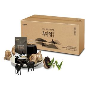 천호 흑마염 진액 흑마늘 흑염소 국내산 농축액 엑기스 즙 50ml 60포