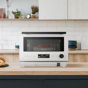 매직쉐프 MSO-M25W 스팀 오븐레인지 25L 스팀+굽기+전자레인지