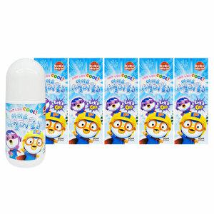 뽀로로 썸머쿨 액 50ml x 5개/물파스 모기 찰과상 유아