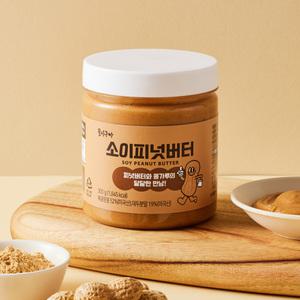 [꿀이구마] 저당 스테비아 소이 피넛버터 인절미맛 300g x 5병
