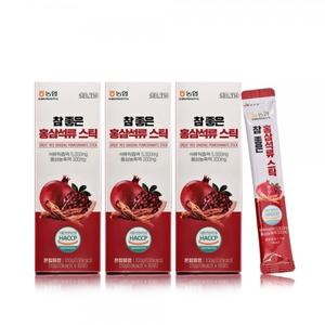 SELTH 참좋은 홍삼석류 스틱(10gx30포) 석류착즙액 홍삼농축액