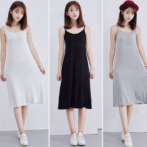 민소매 나시원피스 여름 휴가 롱 슬립 비치 휴양지