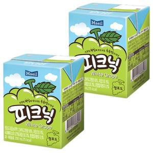 매일 피크닉 청포도 200ml x  24팩