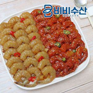 간장/양념 깐새우장 300g/1kg (캔시머 포장)