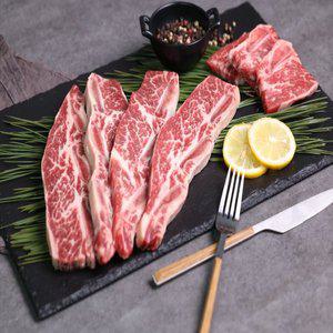 [기타]프리미엄 미국산 초이스 등급 꽃갈비 LA갈비 1kg 구이용 캠핑용 바베큐용 LA1