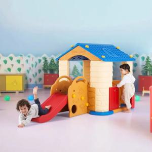 쿠쿠토이즈 에듀플레이 하우스3 놀이집 미끄럼틀 세트 장난감집 아지트 아이방 꾸미기 유아