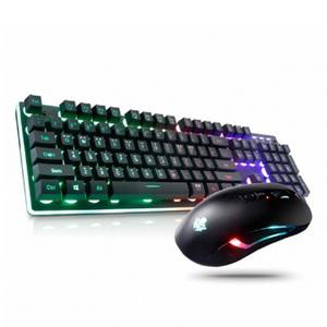 앱코 LED 콤보 게이밍 레인보우 키보드 마우스 세트