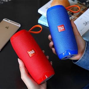 휴대용 무선 블루투스 TG-106 야외 천 아트 스피커 미니베이스 캐논 카드 삽입 사운드 박스 고품질 오디오