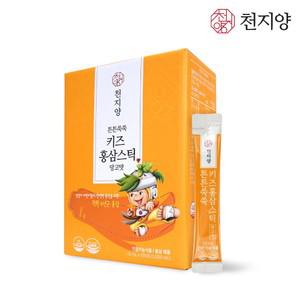 튼튼쑥쑥 키즈 홍삼 스틱 망고맛 100포
