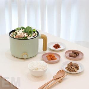 [롯데백화점]쿠잉 쿠잉 멀티쿠커 미니 전기냄비 CPO-1522MT_민트