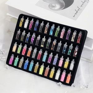 [FnH] 네일 아트 반짝이 글리터 파우더 48종 세트 DD-11796