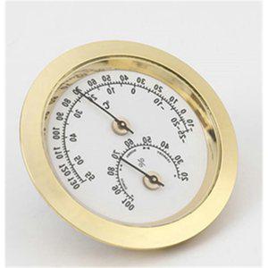 휴대용 온습도계 37MM 다용도 아날로그 미니사이즈 튼튼한 실버 골드