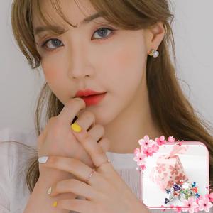 [헤스티아][+달콤한 벚꽃사탕패키지] 오늘 기분은 행복으로 할래 반지+핑크선물포장+쇼핑백
