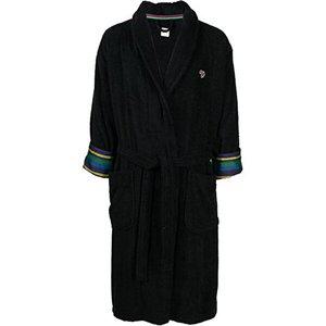 [폴스미스]폴스미스 Zebra 지브라 모티프 패치 테리 코튼 벨트 바스 로브 블랙 M1A681BAV247 79A