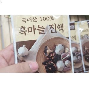 산해랑 프리미엄 흑마늘 진액 80ml x 30포기스 즙 마늘 엑기스