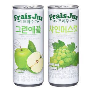 프레주 2종 (그린애플 샤인머스캣) 240mlx30캔샤인머스캣주스 과일음료 과즙