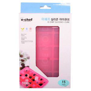 이쉐프 실리콘 아이큐브 15구 (랜덤발송)스 얼음 몰드 트레이 얼음각 스틀 스트레이 스몰드