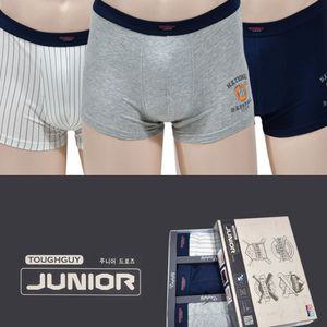 부드럽고 상쾌한 순면스판 주니어 남드로즈 3매입주니어팬티 주니어사각팬