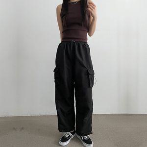 조커팬츠 여성카고 뉴진스바지여성밴딩팬츠 여자밴딩카고바지 카고스트링