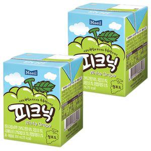 매일 청포도 200ml x 24팩어린이쥬스 팩쥬스 팩음료 이유식쥬스 이유식음료