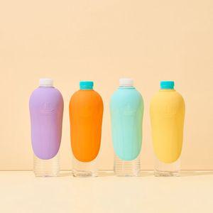 개님의상점 실리콘 보틀캡 4컬러 세트물병 훈련용 외출용 애견 강아지 물통 애완견 틀캡