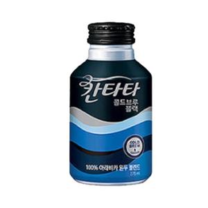 [롯데칠성음료] 칸타타 콜드브루블랙 275ml 24입...