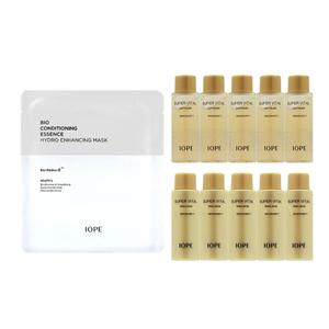 아이오페 인핸싱 마스크 + 슈퍼바이탈 스킨로션90ml (18mlx5)