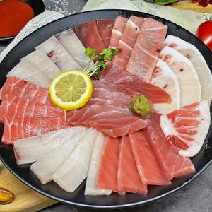 냉동 참치회 오마카세 참다랑어 오도로 뱃살
