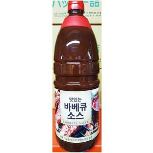 대용량 바베큐 폭립 소스 2kg 찹스테이크소스 업소용