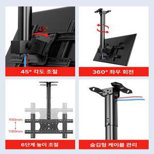 트레일러 잭 카라반 보트 재키 유압 고하중 바퀴 지지대