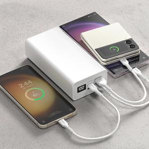 심플 고속충전기 15W 보조배터리 30000mAh 슬림 가벼운 미니 휴대용