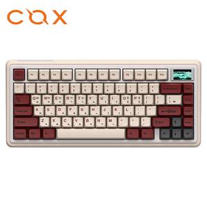 COX CK80 디스플레이 유무선 기계식 레트로 가스켓 키보드