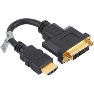 HDMI to DVI-I 듀얼 M/F 변환케이블 15cm
