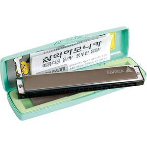 문구사무/삼익하모니카(SH-24HM) 학습용품 악기 교육용 리코더 실로폰