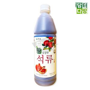 (무배) 청솔 상큼한 석류 원액 835ml/농축/액/주스/에이드/음료/베이스/쥬스/시럽/맛있는차/홈카페/카페