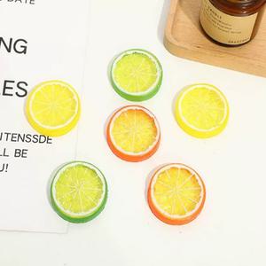 촬영 모형 인테리어 과일 소품 과일칩 레몬 6P