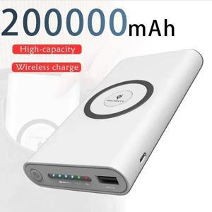 200000 mAh 대용량 무선 보조베터리 양방향 고속 충전 휴대용 충전기 휴대폰 외장 배터리