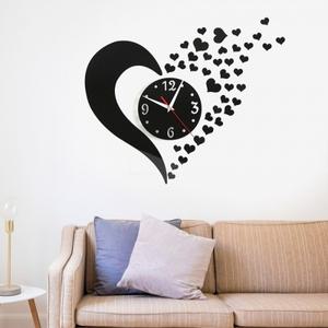 붙이는 DIY 하트모아 벽시계 월데코 거실 시계만들기
