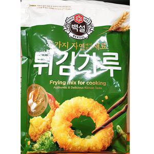 백설 튀김가루 자연재료 1KgX10요리파우더 분말 바삭한 용가루 용파우더
