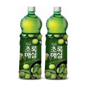 웅진 초록매실 1.5L 12펫과즙음료수 트음료 페트 과음료 주스