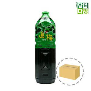 청솔 진매 원액 1.5L 1BOX (6개입) 희석음료매실과즙 과즙 매실수 기스 맛수 달콤한 상차 매실 주스 상큼한