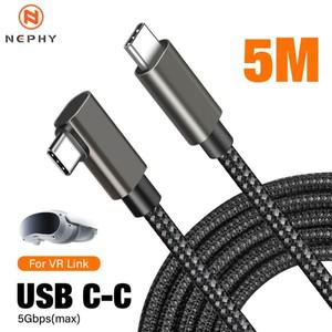 호환상품Oculus Quest Link VR 헤드셋용 고속 충전 USB-A  데이터 전송 액세서리  USB A to C  10Gbps 5m