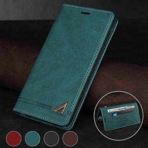 가죽 RFID 럭셔리 코크 아이폰 15 프로 맥스 플립 케이스 책 휴대폰 Xr Xs 11 12 미니 13 14 플러스 SE 7 8