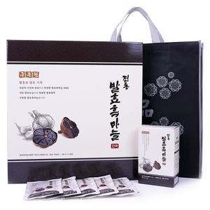 구록원 발효숙성한 흑마늘진액 80ml x 30포 선물포장/흑마늘즙 마늘즙 흑마늘액기스 흑마늘농축액