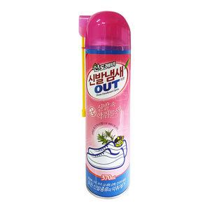 산도깨비 신발냄새아웃 370ml 1개 발냄새제거제 신발탈취제 운동화 부츠 구두 등산화 안전화