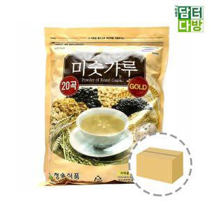 청솔 미숫가루 20곡 1kg 1BOX (10개입) 분말차 음료 구수한 전통 선식 잡가루
