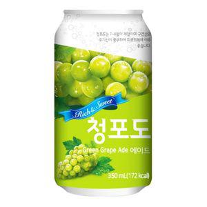일화 청포도 에이드 350mlx24캔소풍음료 나들이 캠핑 도에이드 음료 도음료 도주스 도캔