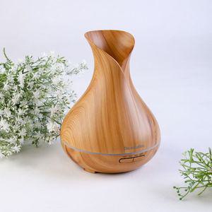 호리병안개가습기(400ml)초음파가 미니우드가 인테리어가 실내습도조절 가정용가 탁상가 디자인가 예쁜가